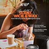 23rd Nov, Delhi | Story of Scent, Wick & Wax - Workshop