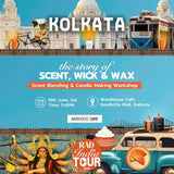 15th June, Warehouse Cafe, Kolkata | Story of Scent, Wick & Wax - Workshop