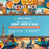 19th Oct, Delhi | Story of Scent, Wick & Wax - Workshop