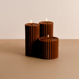 Combo of 2 'Belief' & 1 'Faith' Scented Candles - Lily of the Valley Scented
