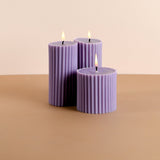 Combo of 2 'Belief' & 1 'Faith' Scented Candles - Lily of the Valley Scented
