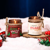 Oh What Fun! - Gift Set of 2 Scented Candle Jars with Lid