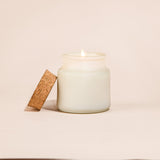 90gm White Votive Jar with Cork Lid