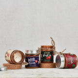 Gift Set of 4 Scented Candle Jars with Lid - Oh What Fun!